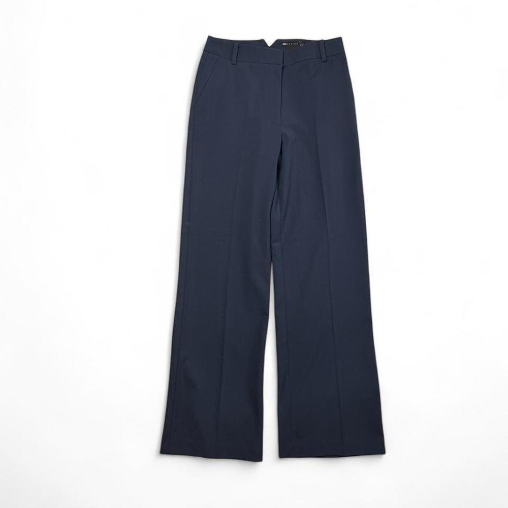 ASOS DESIGN Office Siren Navy Blue Trousers